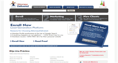 Desktop Screenshot of abogado.attorneysdelivered.com